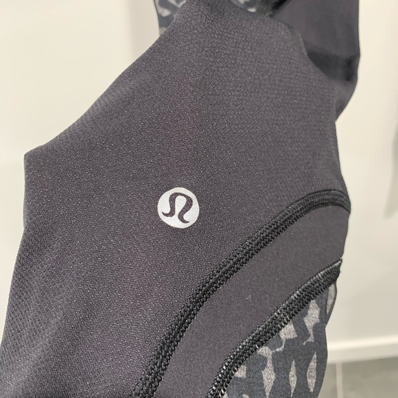 Lululemon Pace Rival Crop Tight with Mesh - Picture 8 of 9